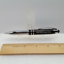 UNITED AIRLINES Clipped Wings Combo Ballpoint Pen, Flashlight, & Stylus- NOS picture