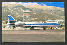 SAETA Ecuador Caravelle SE-210 Aircraft Postcard picture