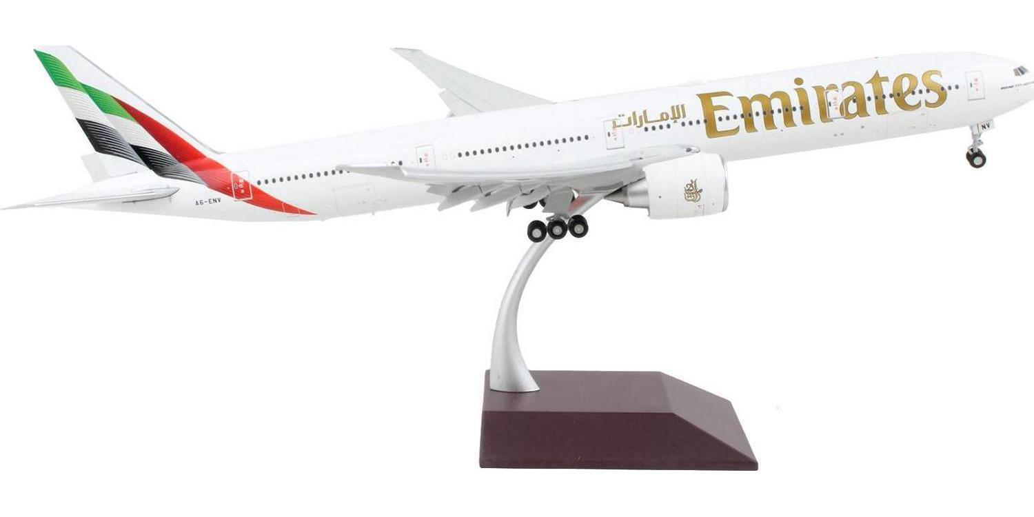 Boeing 777-300ER Commercial Aircraft With Flaps Down Emirates Airlines - 2023 By