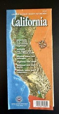 Vintage 2000 AAA California Road Map Large Scale Las Vegas Lake Mead Auto Club picture