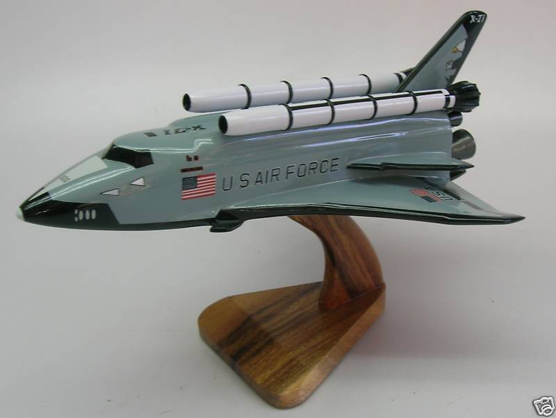 X-71 Space Shuttle Armageddon Desktop Wood Model Regular  New
