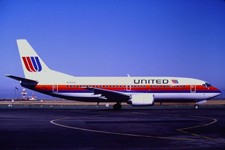 RI760_N361UA_UNITED AIRLINES_B737-322_1989 - ORIGINAL KODAK SLIDE picture