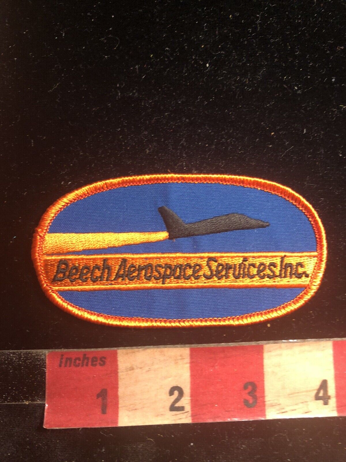 Ver2 BEECH AEROSPACE SERVICES INC Airplane Related Patch Beechcraft Textron 99M7