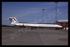 SAS Scandinavian McDonnell Douglas MD-82 LN-RLG Jul 93 Kodachrome Slide/Dia A1 picture