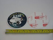 FlightSafety Boeing A-330, Airbus A330, Airlines aviation aircraft sticker NEW picture