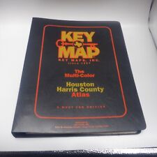 vintage Key Map Houston Harris County Atlas 1998 picture