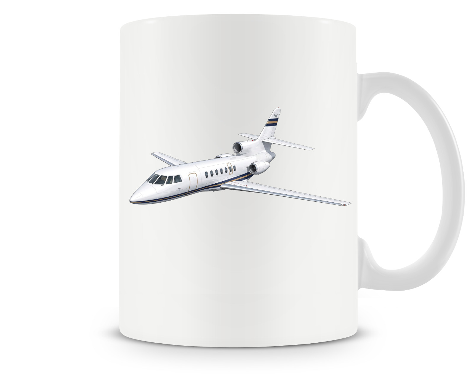 Dassault Falcon 50 Ceramic Coffee Mug - 15oz. Dassault Falcon 50 Ceramic Coffee Mug - 15oz.