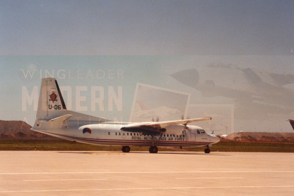 Fokker F50  - Royal Netherlands Air Force - Original Photo