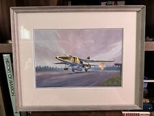 MIG 27 Fogger  -Original CASEIN Painting by Aviation Artist Michael Boss in 1988 picture