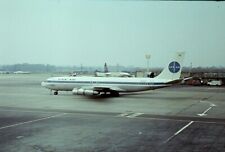 PAN AM, Boeing 707, N412PA, at Gatwick ?,  aircraft slide picture