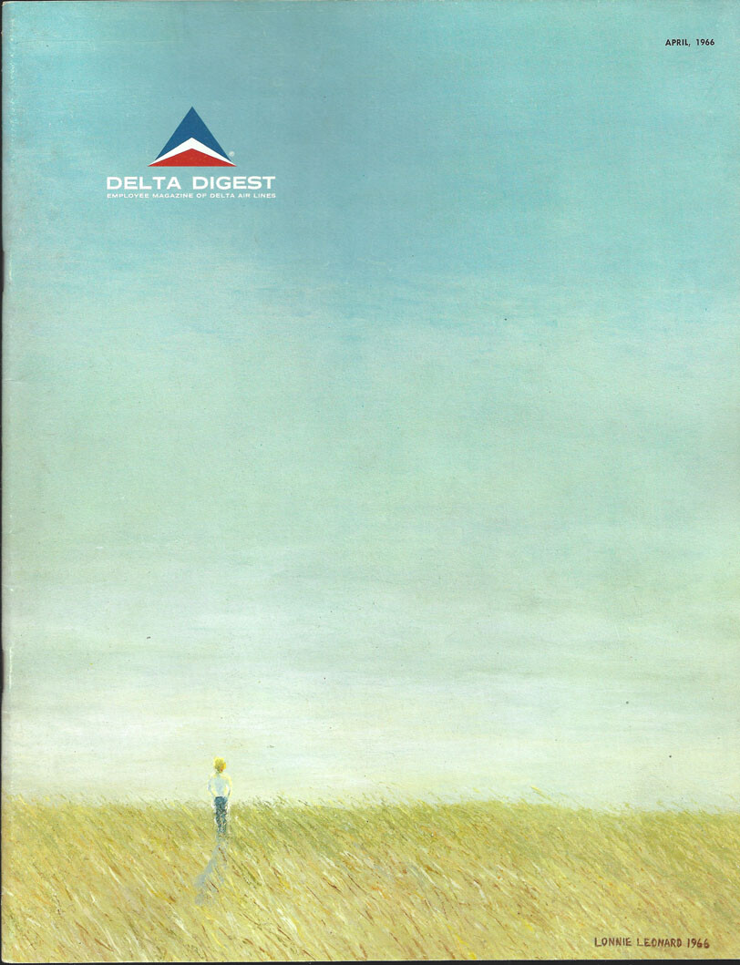 Delta Air Lines Digest magazine 4/66 vol 25 num 4 DC-10 proposal [1052] Buy 4+ s
