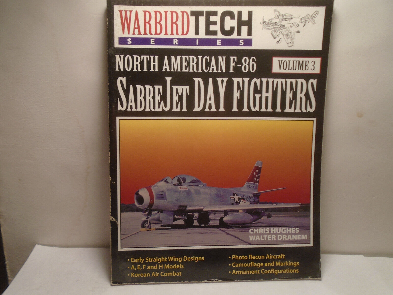 WARBIRD TECH SERIES VOL.3 NORTH AMERICAN F-86 SABREJET DAY FIGHTERS