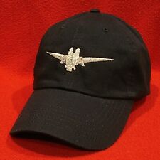 Retro AMR American Air First Officer Pilot Wings ball cap BLUE low-profile hat picture