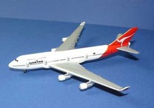 Boeing 747-400 Qantas Airlines Metal not Hollow Vintage picture