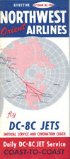 Northwest Orient Airlines system timetable 10/30/60 [2071] picture