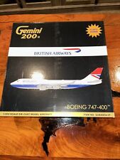 Boeing 747-400 Gemini200 British Airways 100 Years 1919-2019 Flaps Down1:200 New picture