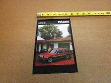 1979 AMC Pacer sales brochure 4 pg folder ORIGINAL picture