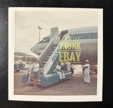~1965 Rare Pan Am Airlines Stewardess CLIPPER SKYLARK BOAC 707-139B + Film Prop picture