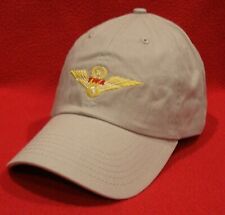 Trans World Airlines Pilot Wings Commemorative Khaki ball cap low-profile hat picture
