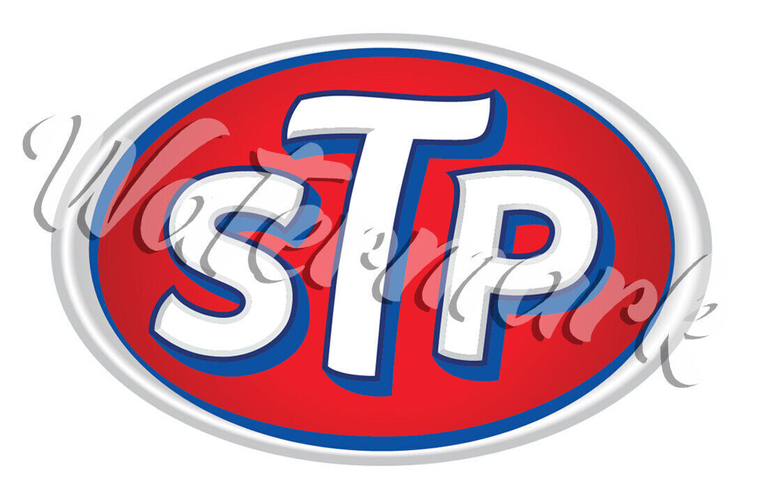 STP Oil sticker Vinyl Decal |10 Sizes with TRACKING