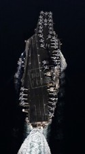 US NAVY USN aircraft carrier USS John C. Stennis (CVN 74) 12X18 AC2 PHOTOGRAPH picture