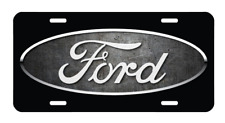 Ford Mustang - Gloss Aluminum Front Car Truck Tag License Plate picture