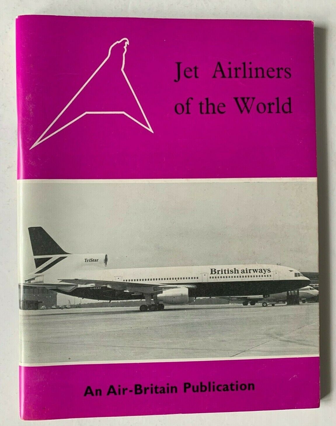 Jet Airliners of the World (Air Britain, 1974) Vintage airliners jets plane book