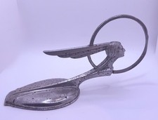 1934Pontiac Indian Head Radiator Cap Hood Ornament – Ternstedt –Prewar Original picture