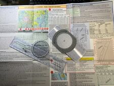 ALL IN ONE: VFR NAV Planning Set (E6B Flight Computer, Rotary Plotter, Poster) picture
