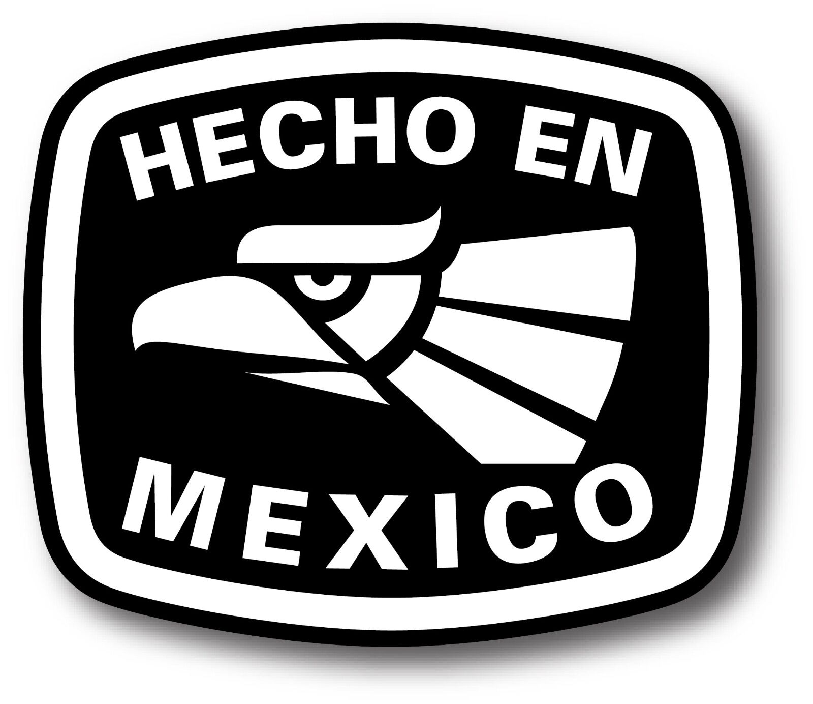 Hecho En Mexico Sticker Decal Vinyl Made In Mexico Sticker Decal (Spanish)