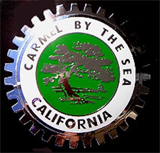 CAR GRILLE EMBLEM BADGES - California - Carmel By The Sea