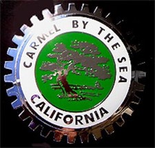 CAR GRILLE EMBLEM BADGES - California - Carmel By The Sea picture