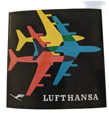 Lufthansa German Airlines Luggage Label Sticker picture