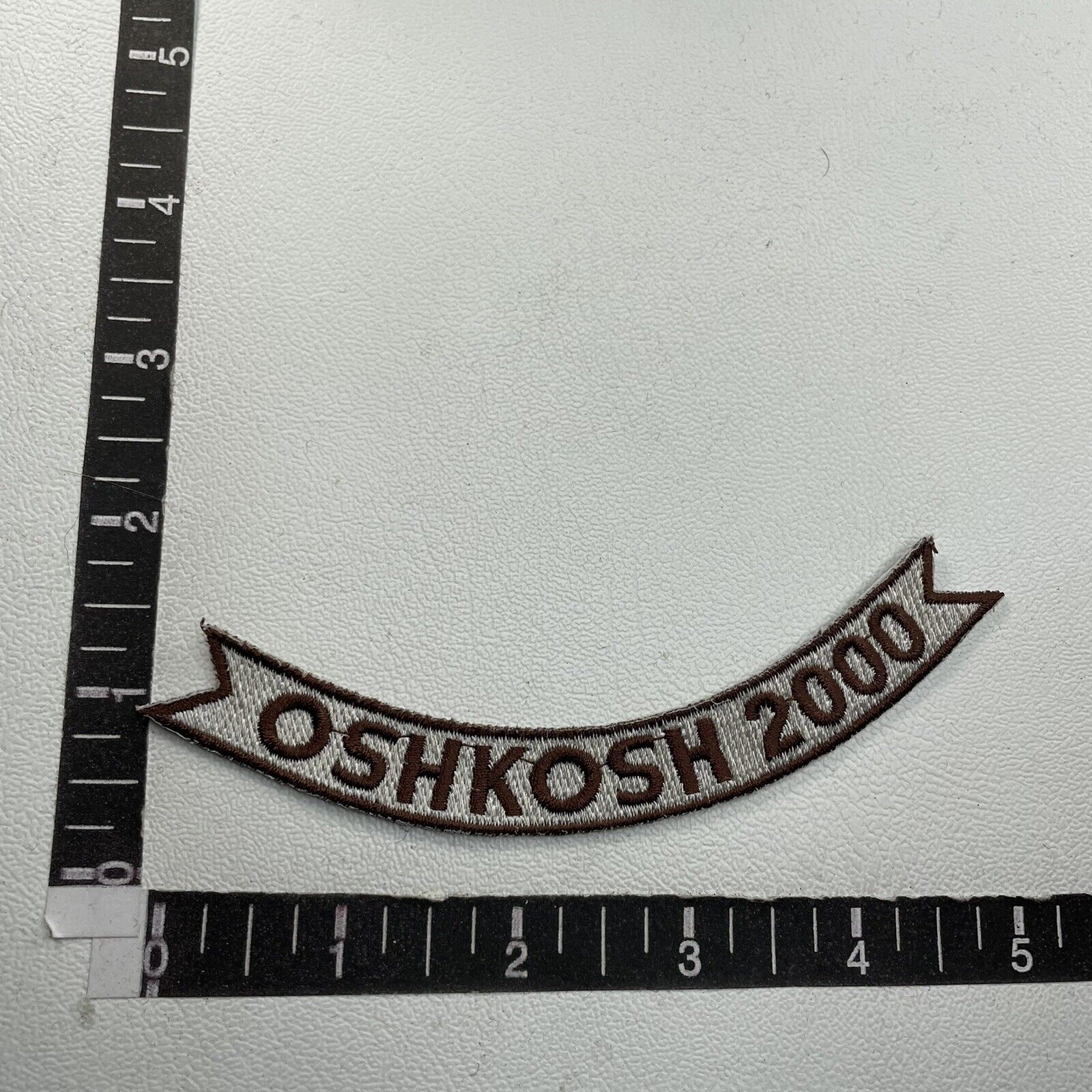 OSH KOSH OSHKOSH 2000 Tab Patch (Airplane, Aircraft, EAA) C18E