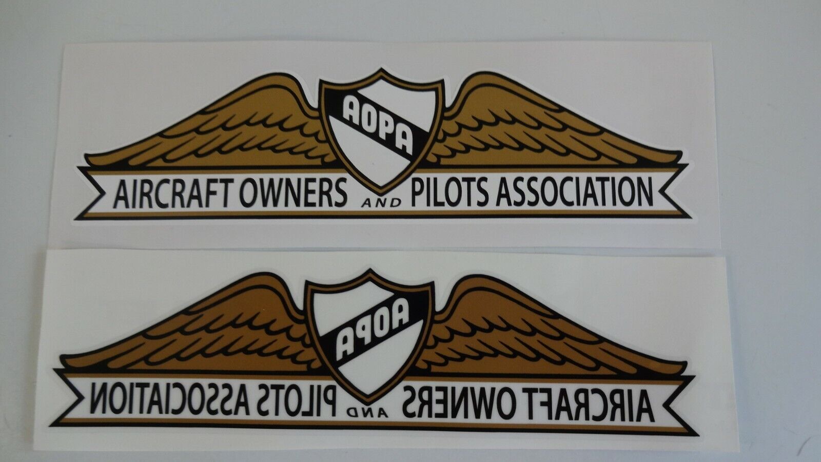 2 AOPA Aircraft Owners Pilots Association Decal / Sticker 8\
