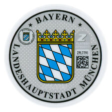 German License Plate Registration Seal and Inspection Replacement Sticker Set picture