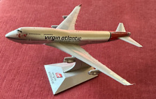Virgin Atlantic Boeing 747 Model Plane Airlines Aviation 7 inches x 6 1/4 inches picture