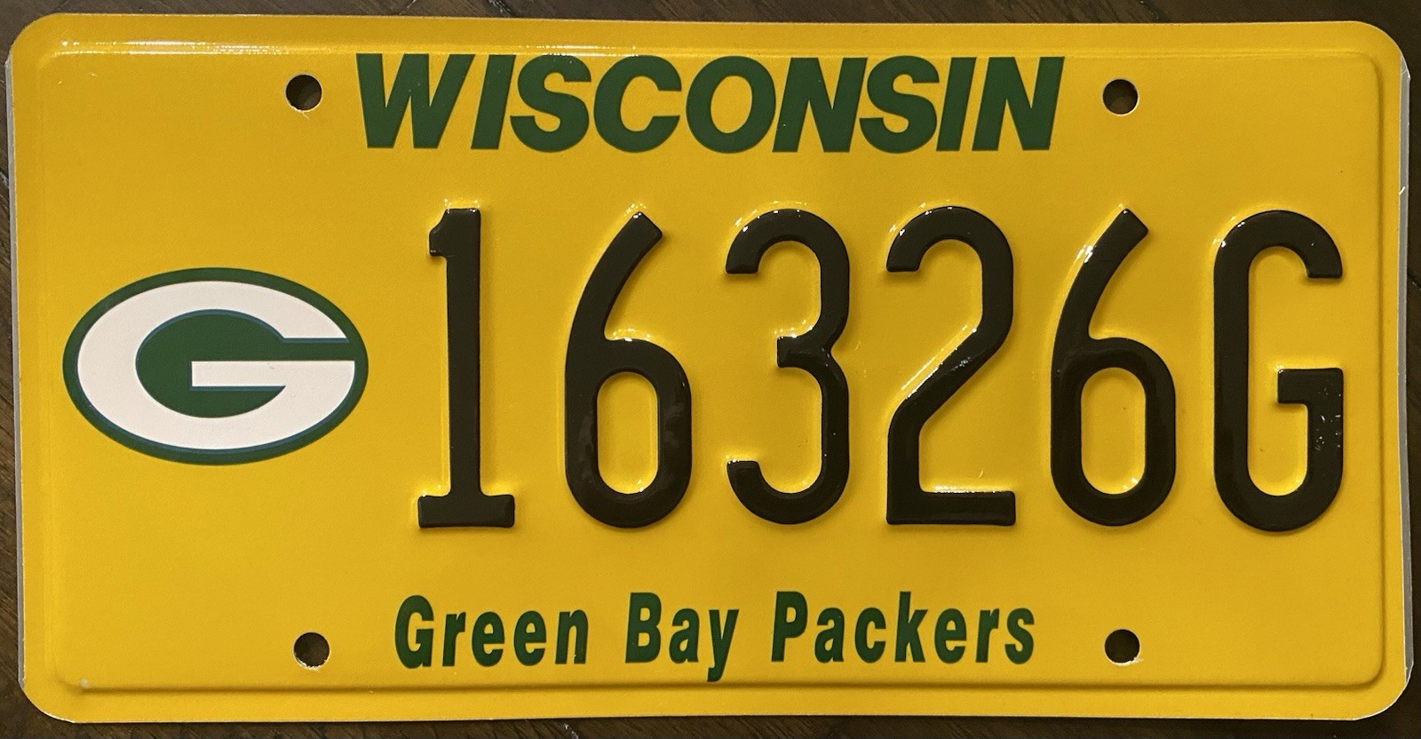 2021 Wisconsin Green Bay Packers NFL Team License Plate Mint Unused 2021 Wisconsin Green Bay Packers NFL Team License Plate Mint Unused