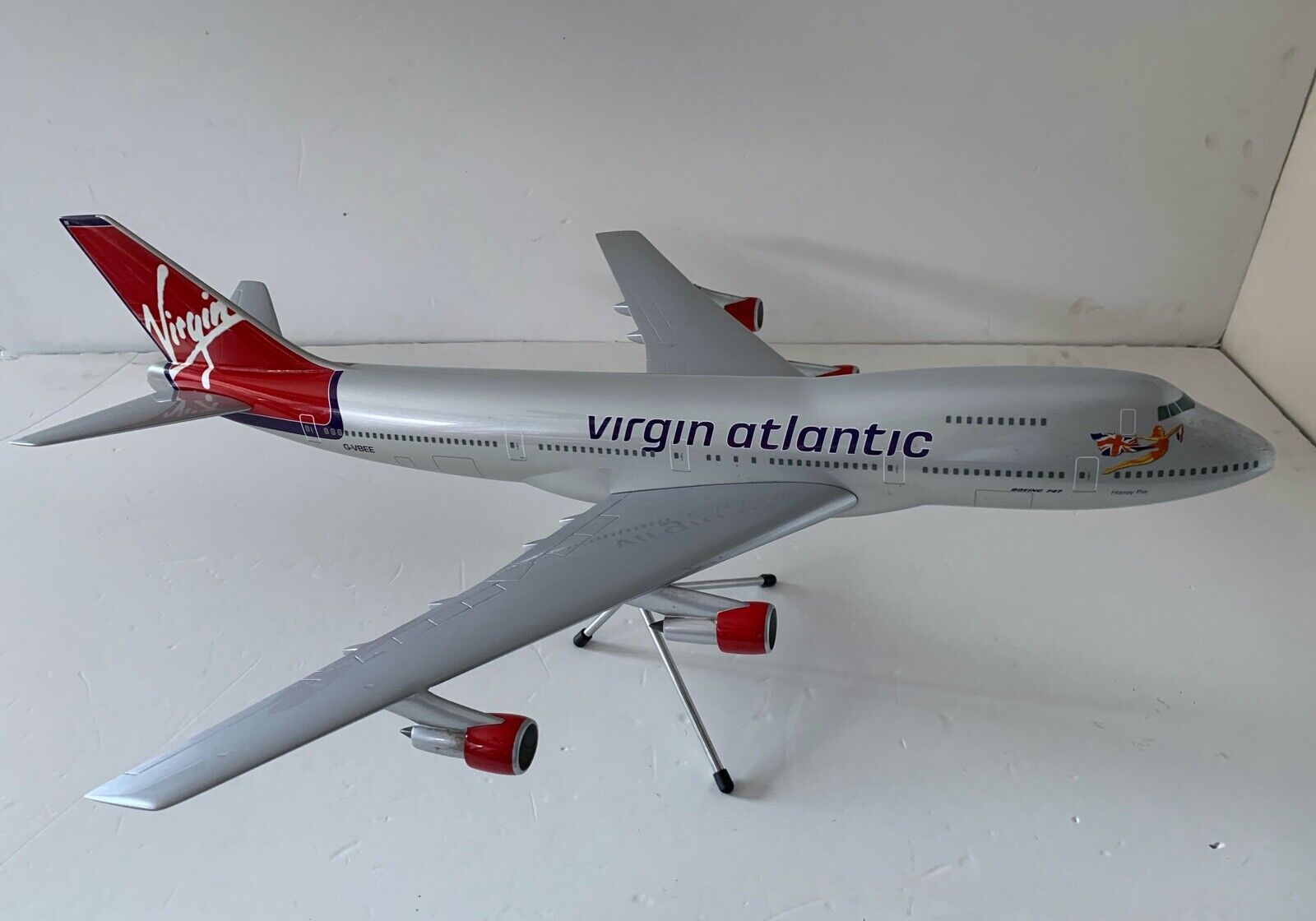 virgin atlantic SPACE MODELS UK 747 28\