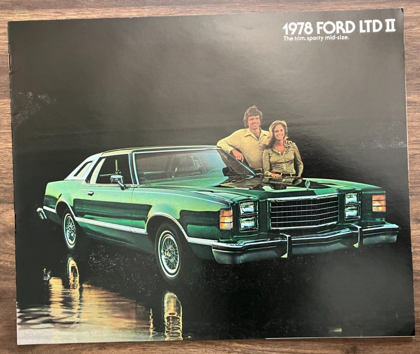 1978 Ford LTD II - Vintage 12-Page Dealer Sales Brochure Catalog  - 8-72 Version