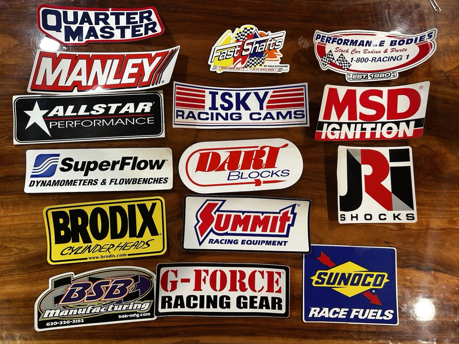 15 Racing Decals Stock Car Garage Automotive Toolbox Stickers or Mancave Fridge 15 Racing Decals Stock Car Garage Automotive Toolbox Stickers or Mancave Fridge