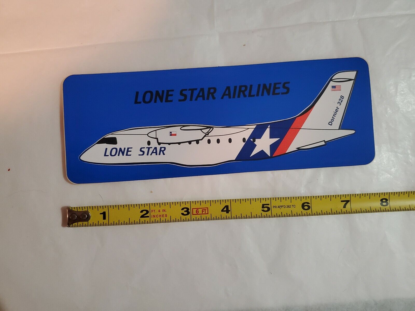 Dornier 328 -  Sticker - Lone Star Airlines