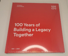 CN Rail Book. New/Sealed.100 Years of Building a Legacy Together. picture