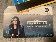 Law & Order: SVU 25th Anniversary NYC Metrocard Olivia Benson - Mariska Hargitay picture