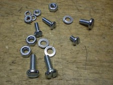 Schwinn Bicycle Frame Hardware Fender, Rack & Chainguard Bolt Kit Phantom && picture