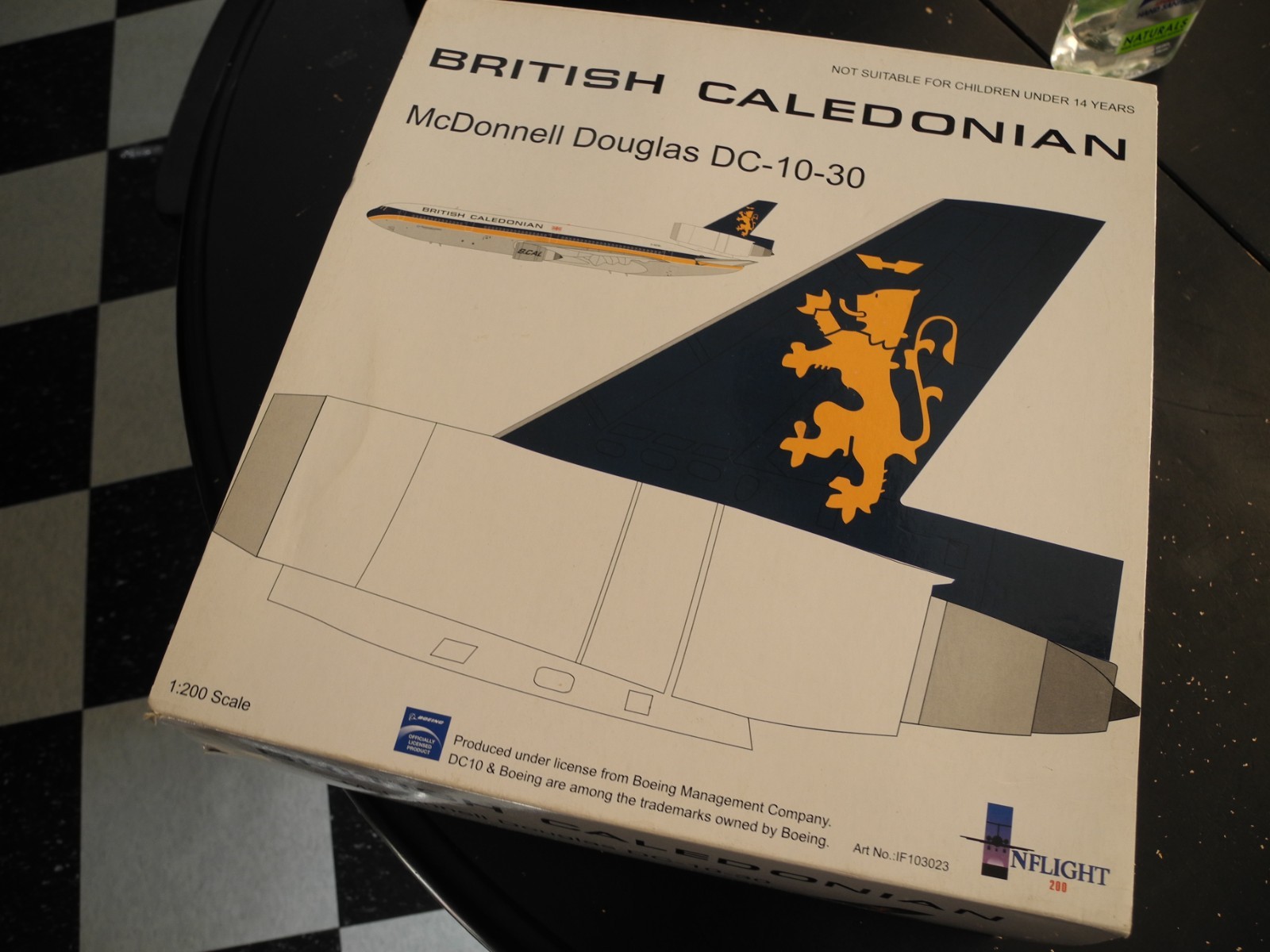 Collectors' DREAM Inflight McDonnell Douglas DC-10 British Caledonian, 1:200 Collectors' DREAM Inflight McDonnell Douglas DC-10 British Caledonian, 1:200