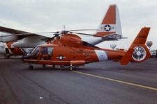 USCG, Aerospatiale HH-65 Dauphin 6580, AS365, 1998, aircraft slide picture