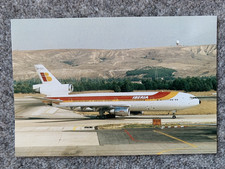 Iberia DC10-30 - The Aviation Society Postcard picture