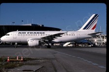 Air France Airbus A319-100 F-GPMH Nov 02 Kodachrome Slide/Dia C7 picture