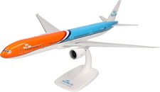 Herpa Snap-fit Airplane Model Boeing 777-300ER KLM Orange Pride on Scale of 1... picture